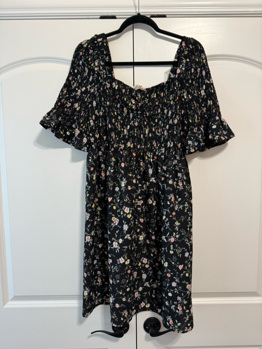 Black Floral Dress